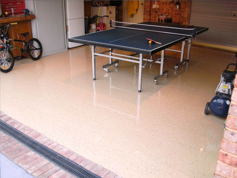 professional epoxy garage floor