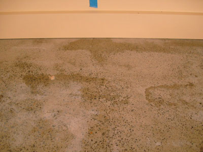 concrete floor crack repair