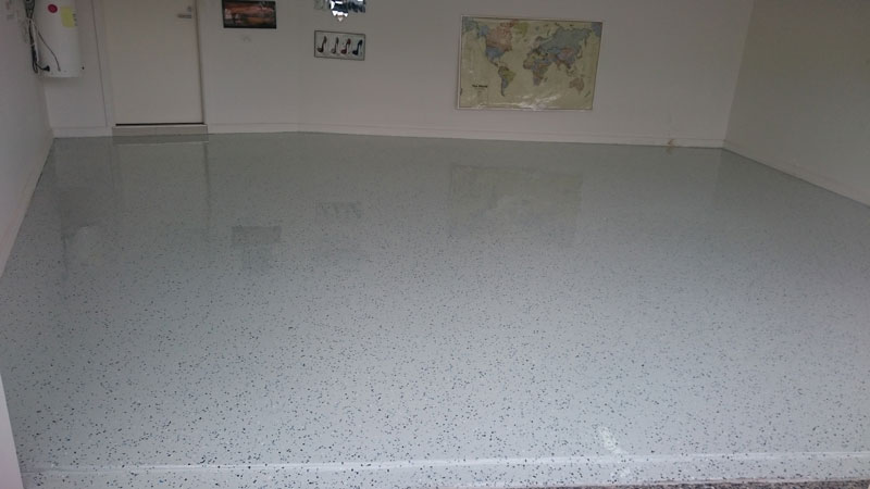 Oz Garage Floor - Epoxy Flooring