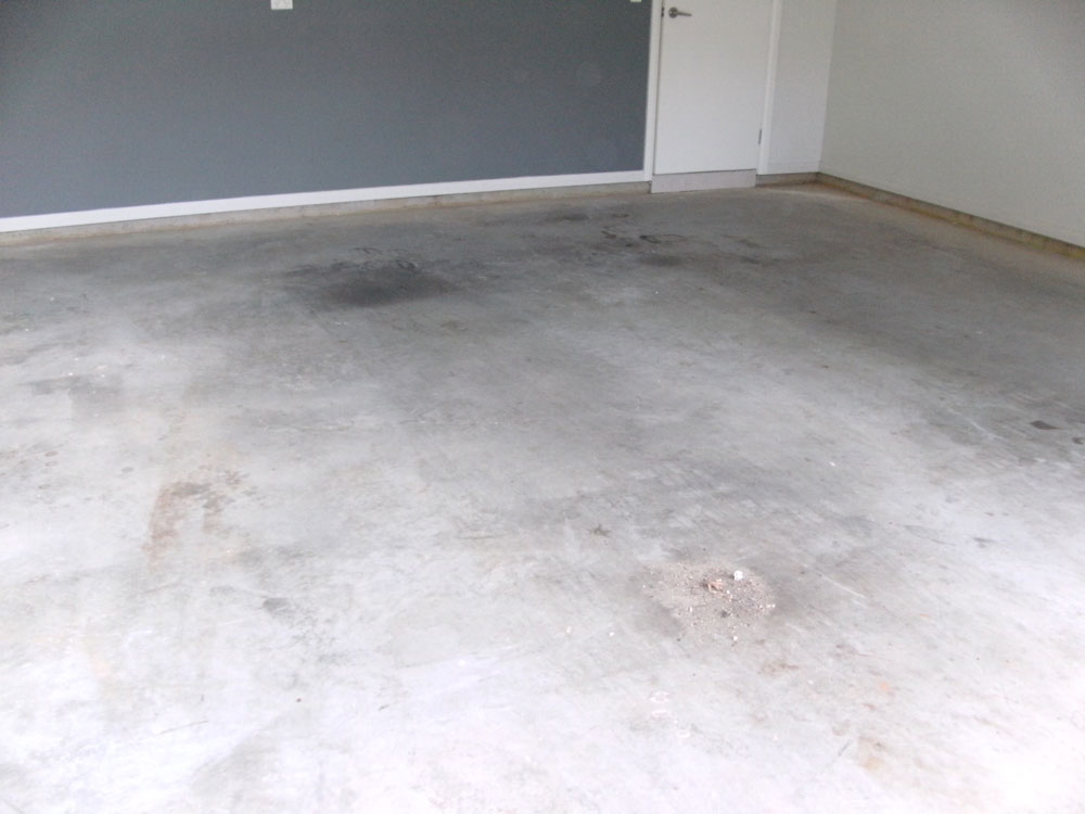 paint garage floor before