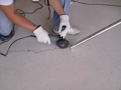 concrete floor repair