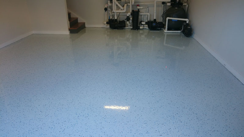 Oz Garage Floor - Epoxy Flooring After