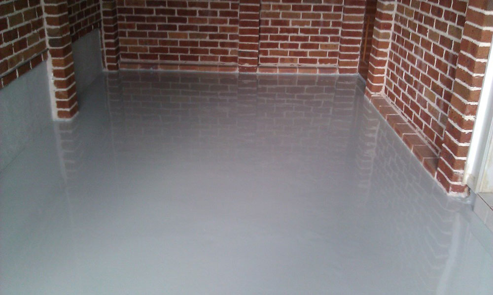 epoxy flooring after