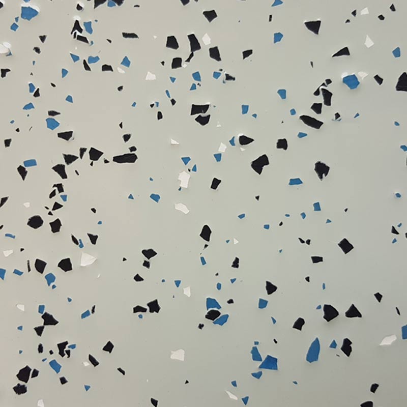 epoxy garage floor sky grey